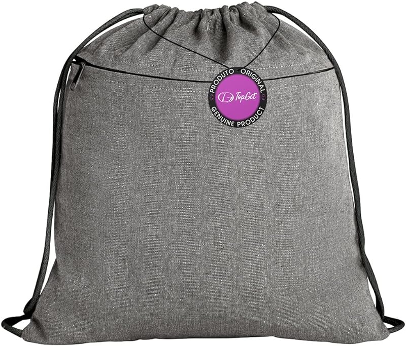 Mochila tipo Saco Gym Sack em Algodão Reciclado 37x41cm Lade TopGet Mochila tipo Saco Gym Sack em Algodão Reciclado 37x41cm Lade TopGet