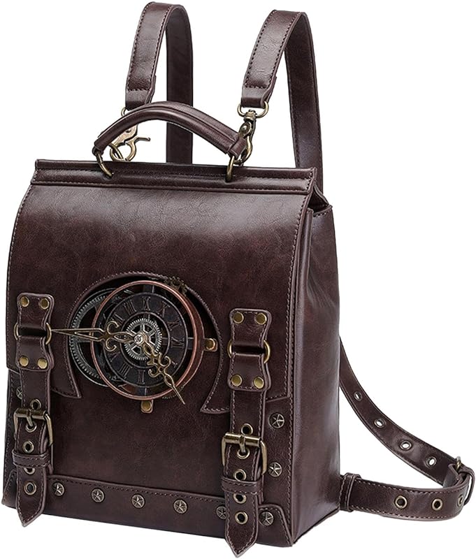 Generic Mochila para laptop bolsa de ombro bolsa de negócios punk leve mochila casual para mochila viagem cosplay trabalho masculino