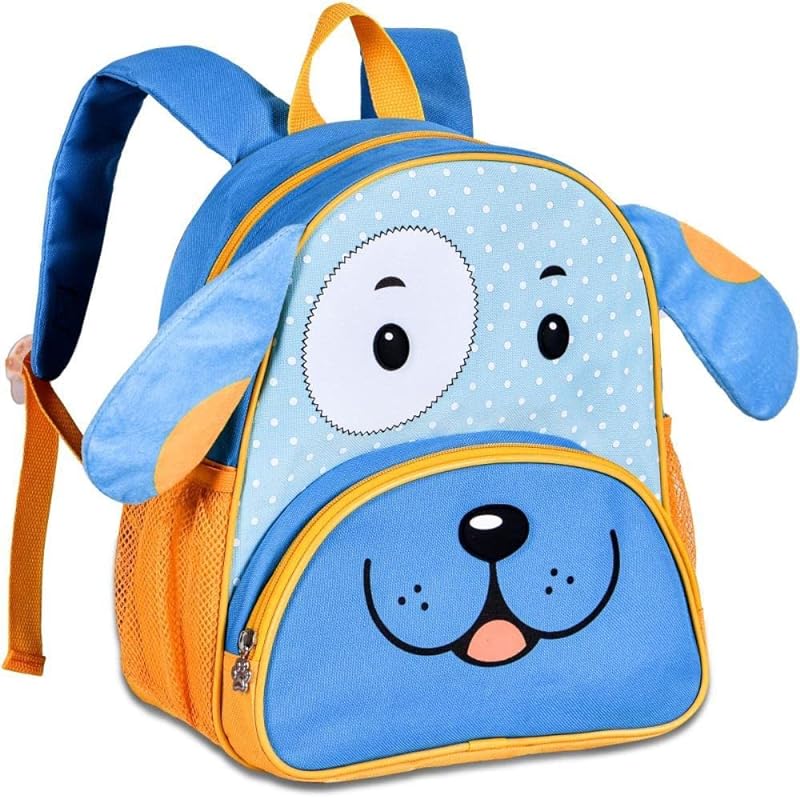 Mochila Clio Style Pets Cachorro Costas Azul P