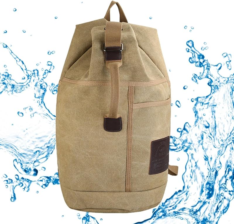 viagem grancapacidaexpansível | Organizador armazenamento mochila | Mochila lona grancapacidapara escalada, drifting, equitação,