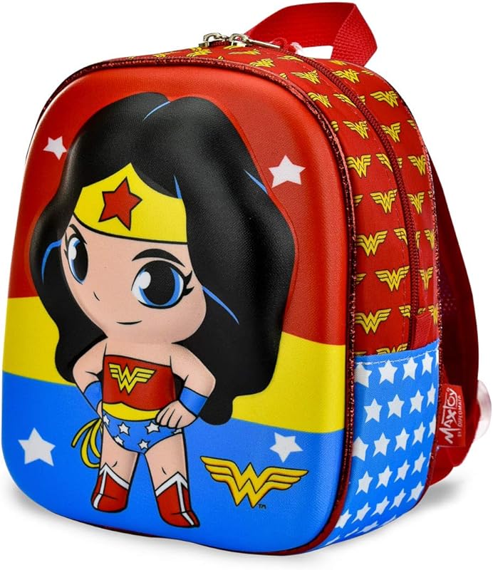 Mochila de Costas P Super Friends Mulher Maravilha – Maxtoy