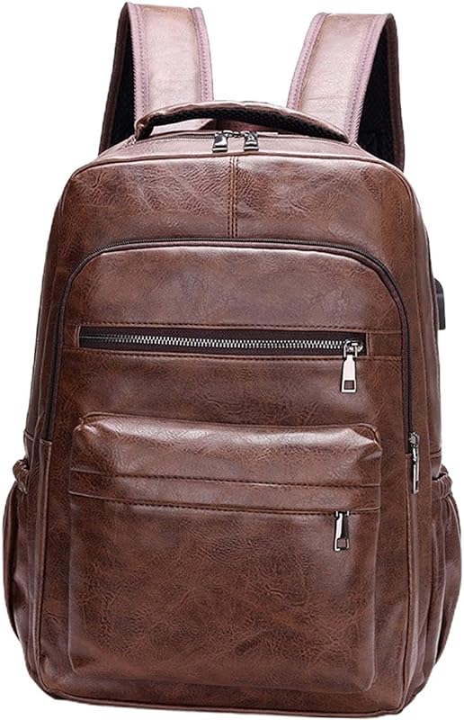 rockible Mochila de couro do plutônio para laptop mochila masculina confortável leve casual mochila de computador para viagem pesca mochila caminhadas rockible Mochila de couro do plutônio para laptop mochila masculina confortável leve casual mochila de computador para viagem pesca mochila caminhadas