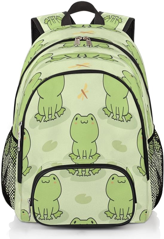 Frogs Mochila escolar para adolescentes meninos meninas desenho sapo mochila faculdade mochilas com alça no peito viagem computador mochila casual, Sapo 7, Mochilas Daypack Frogs Mochila escolar para adolescentes meninos meninas desenho sapo mochila faculdade mochilas com alça no peito viagem computador mochila casual, Sapo 7, Mochilas Daypack