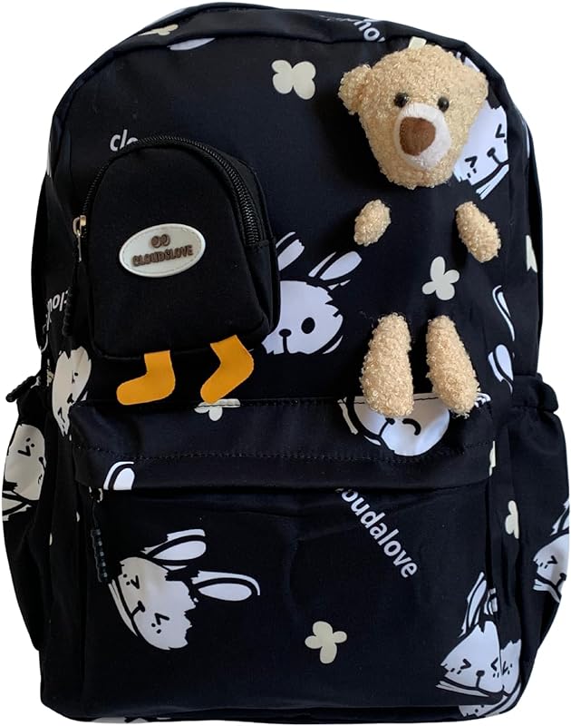 Mochila Escolar infantil com urso feminina