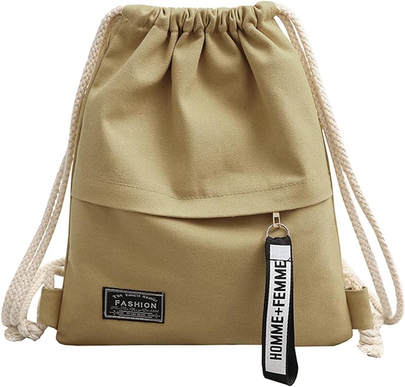 Mochila esportiva com cordão – Mochila Portátil para Homens,Mochila com cordão corda mochila esportiva ginástica, mochila lona para meninos meninas Uwariloy