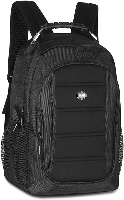 Mochila de Costas, Clio, Executive, Grande, Preta