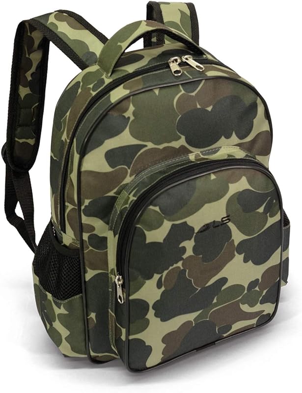 Mochila Masculina 4 divisões LS MO4141 estampa camuflado