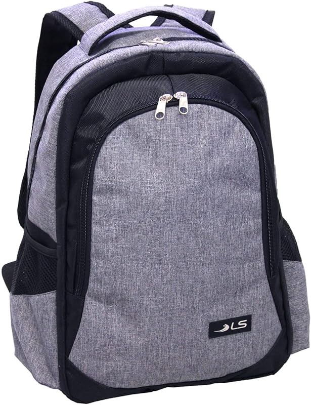 Mochila LS Bolsas para Notebook 15.6 Cinza Mescla 4 divisões com Encaixe em Malas – MN4206 Mochila LS Bolsas para Notebook 15.6 Cinza Mescla 4 divisões com Encaixe em Malas – MN4206