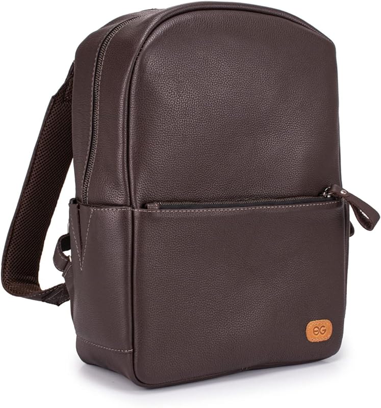 Mochila Bolsa Couro Legítimo Bovino Reforçada Ello Griff