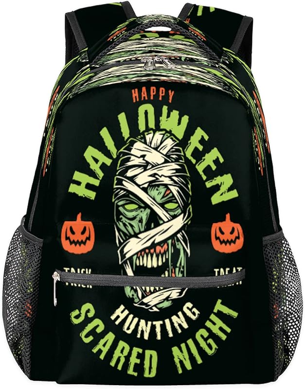 Mochila feminina de terror Night Zombie, mochila para laptop para negócios, mochila escolar para estudantes com alça de ombro ajustável, mochila casual para viagem e acampamento, para mulheres e homens, Multicor, Large, Mochilas Daypack Mochila feminina de terror Night Zombie, mochila para laptop para negócios, mochila escolar para estudantes com alça de ombro ajustável, mochila casual para viagem e acampamento, para mulheres e homens, Multicor, Large, Mochilas Daypack