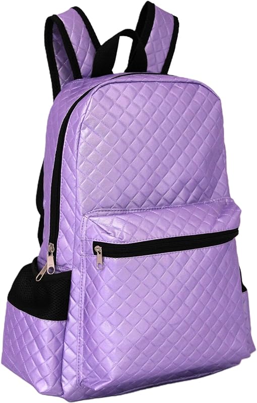 Mochila LS Lilás Metalizado Com 5 Divisões – MO3191