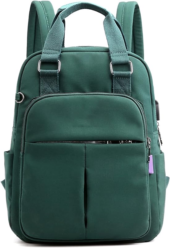 Legou Mochila feminina de viagem estilo universitário de alta capacidade com carregamento USB