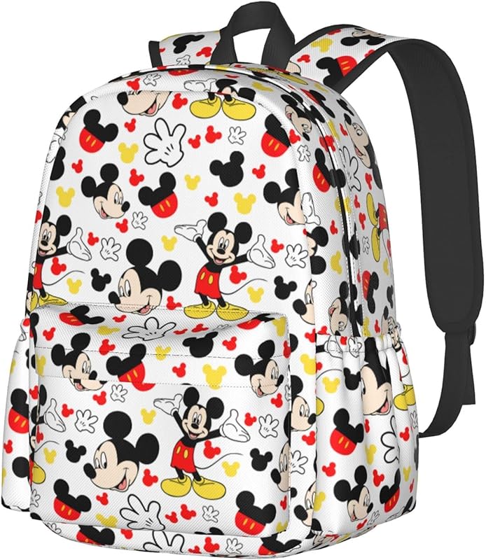 Raoirlw Mochila de computador com desenho animado para laptop de 16 polegadas Mochila de viagem