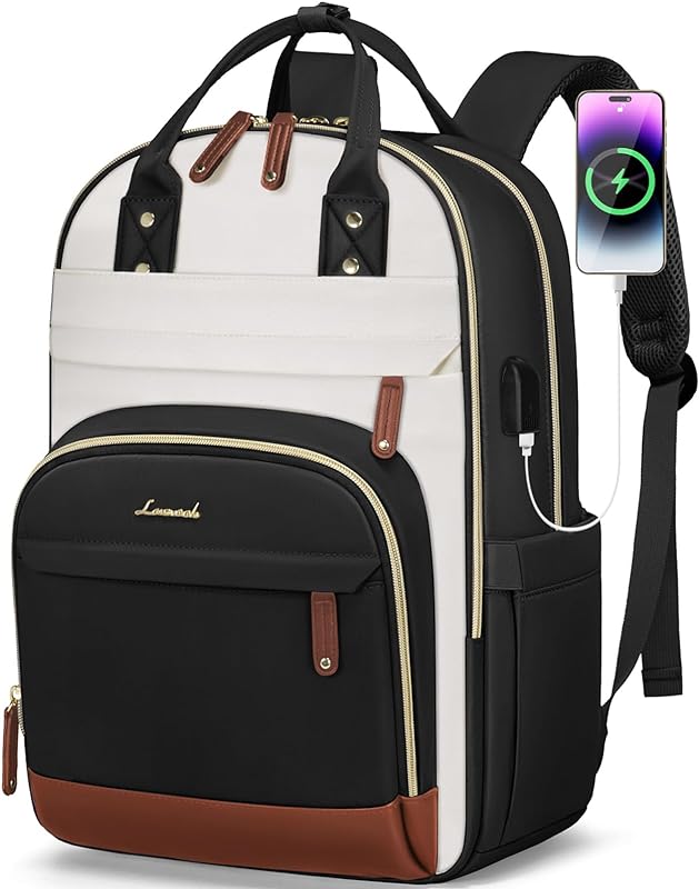 LOVEVOOK Mochila de viagem para mulheres e homens como item pessoal aprovada em voo, bagagem de mão de 40L Ba