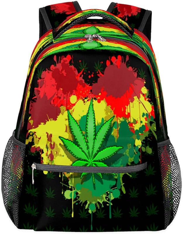 Mochilas de coração de amor para mulheres e homens, mochila escolar de folha de bordo para meninos e meninas adolescentes, mochilas para laptop para faculdade de trabalho, mochila de viagem à prova d’água mochila para livros para caminhadas, Multi