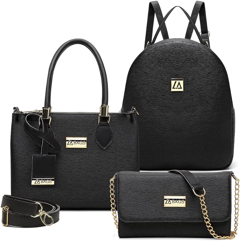 Kit Bolsa Média Feminina + Bolsa Festa + Mochila Casual Kit Bolsa Média Feminina + Bolsa Festa + Mochila Casual