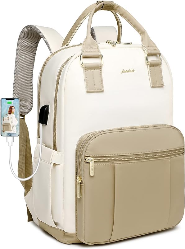 Focdod Mochila feminina para laptop, bolsa de enfermeira