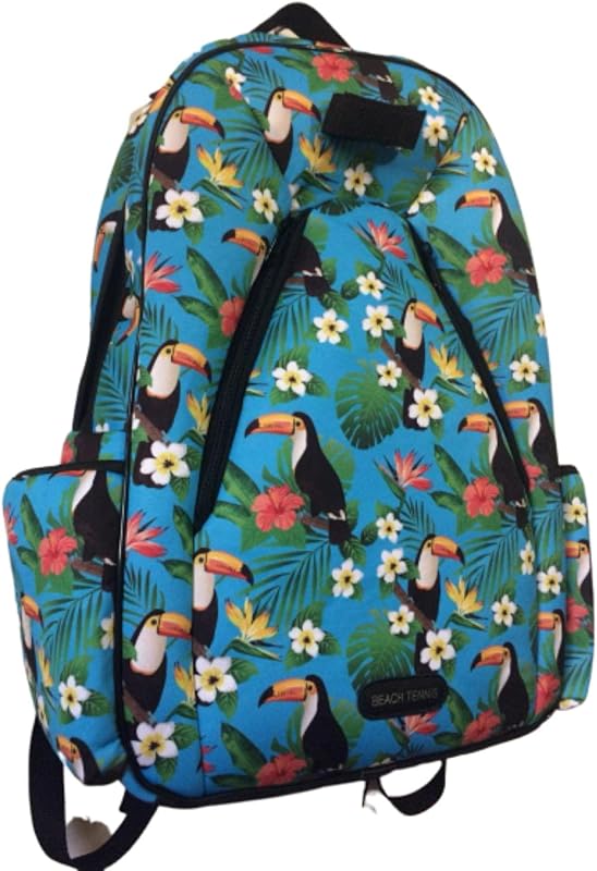 Mochila Raqueteira Beach Tennis Estampa Tucano Boadebolsa