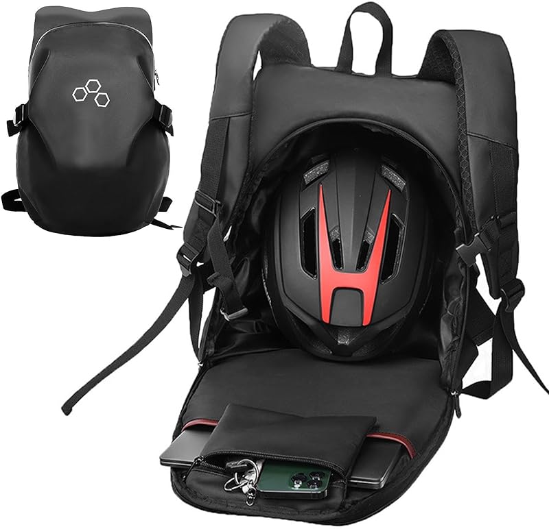 Mochila para ciclismo de moto | Mochila de grande capacidade com vários compartimentos,Mochila reflexiva para exploração, ciclismo, competição, passeios diários, deslocamento, viagens Aferzov