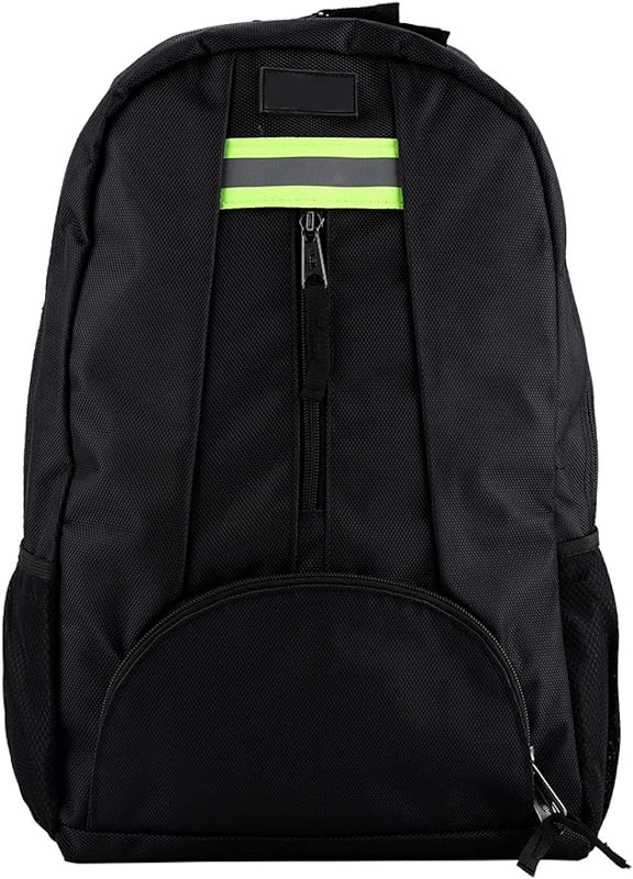 Germerse Mochila de ferramentas de tecido Oxford, mochila resistente ao desgaste, mochila eletricista, compartimento para laptop para reparador de encanador (preto)