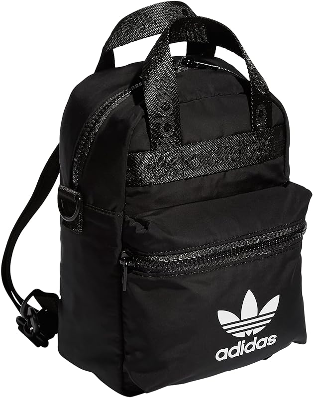 Mini bolsa de viagem pequena micro mochila, Preto/branco, One Size, Mini bolsa de viagem pequena micro mochila