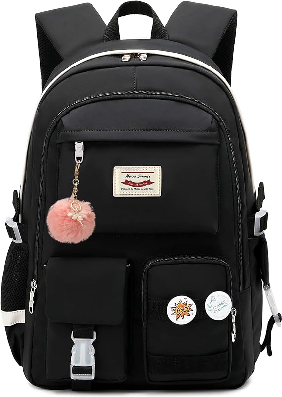 Mochilas para laptop Mochila escolar de 15,6 polegadas Mochila universitária Mochila de viagem antirroubo Mochila grande para adolescentes Meninas Mulheres estudantes