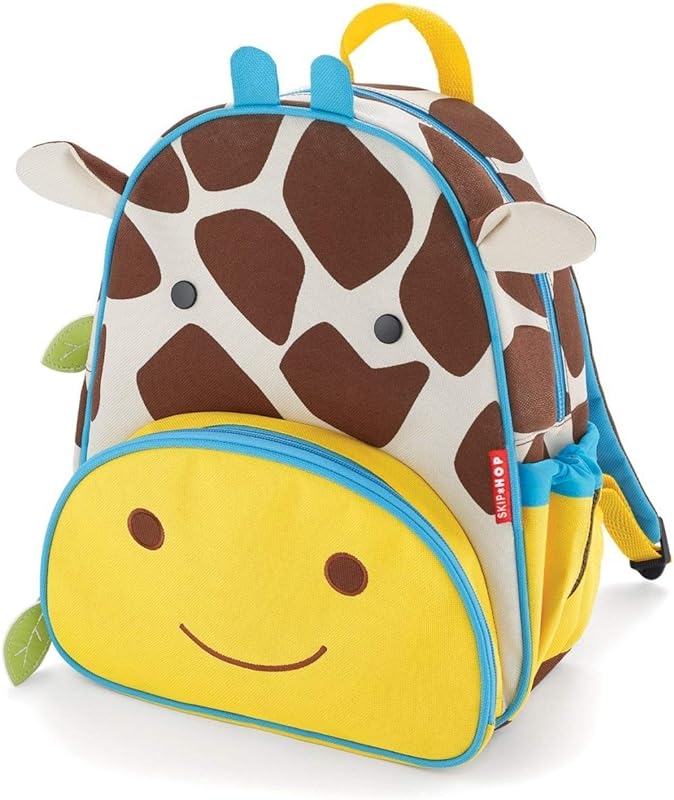 Mochila Skip Hop Giraffa Azul com Amarelo