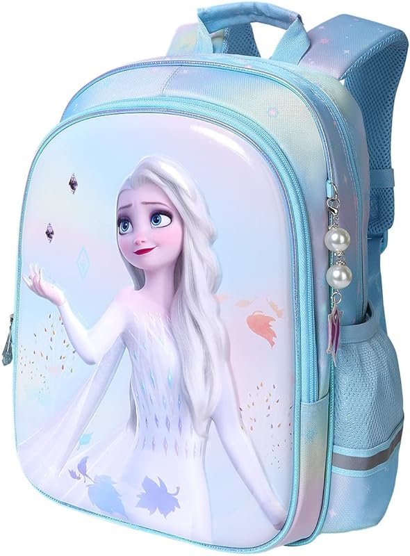 Bolsas escolares de 16″, estudantes do ensino fundamental, meninas, meninas do jardim de infância, mochilas leves para crianças