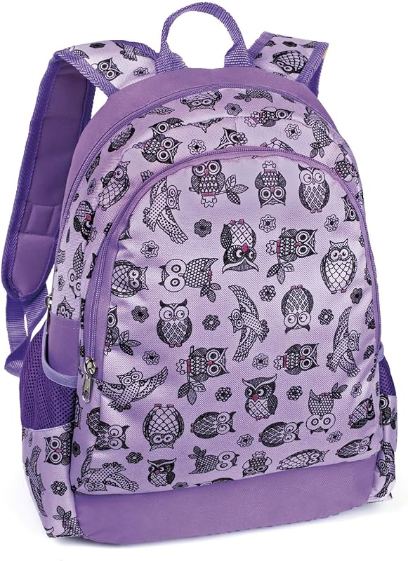 Mochila LS MO3124 com bolso frontal e 2 bolsos laterais