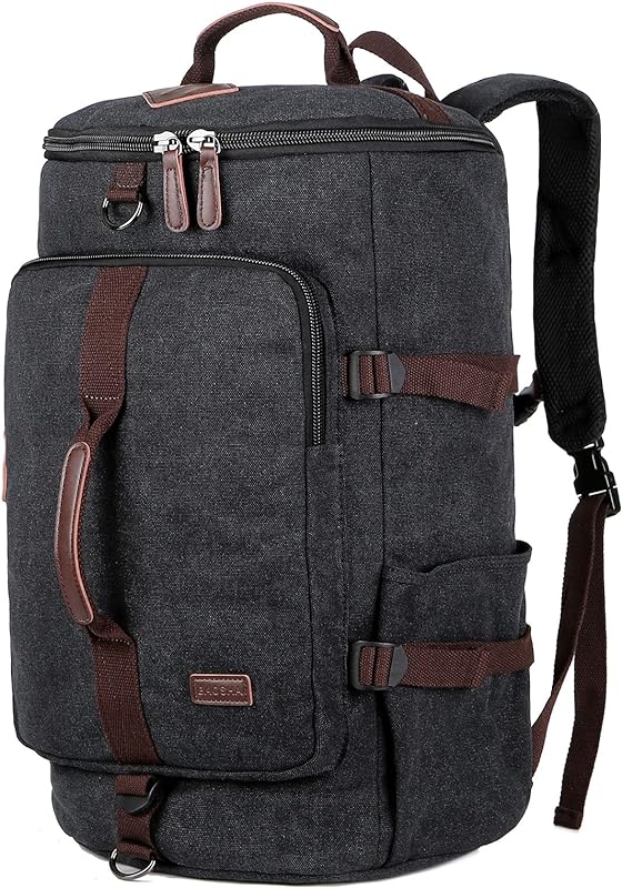 Baosha Mochila de lona para viagem Weekender HB-26 Mochila híbrida para laptop para esportes ao ar livre academia