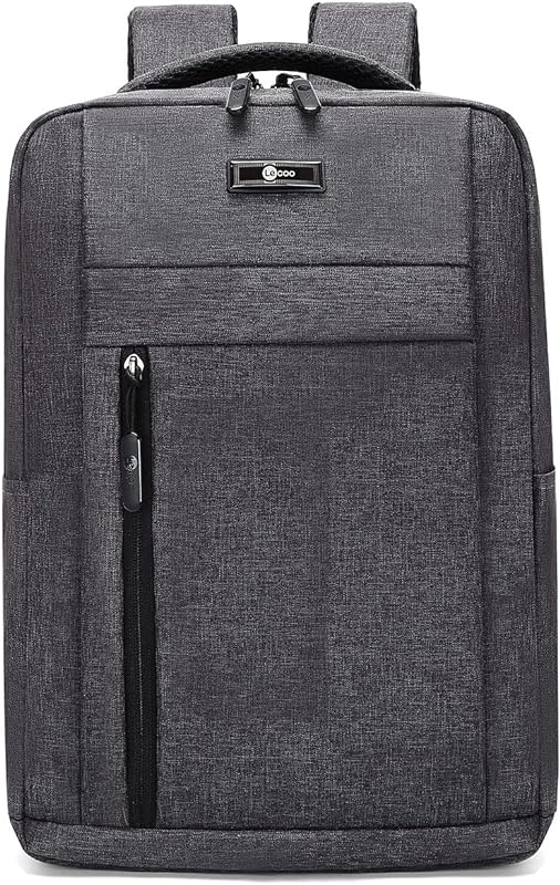 Mochila multifuncional para Notebook 15,6″ Cinza BG01 com 5 divisorias internas e 4 bolsos resistente a respingo de agua
