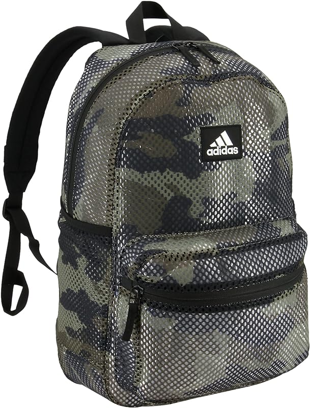 Mochila de malha Hermosa II, Mochila de malha Hermosa, Núcleo camuflado, legado, verde, One Size