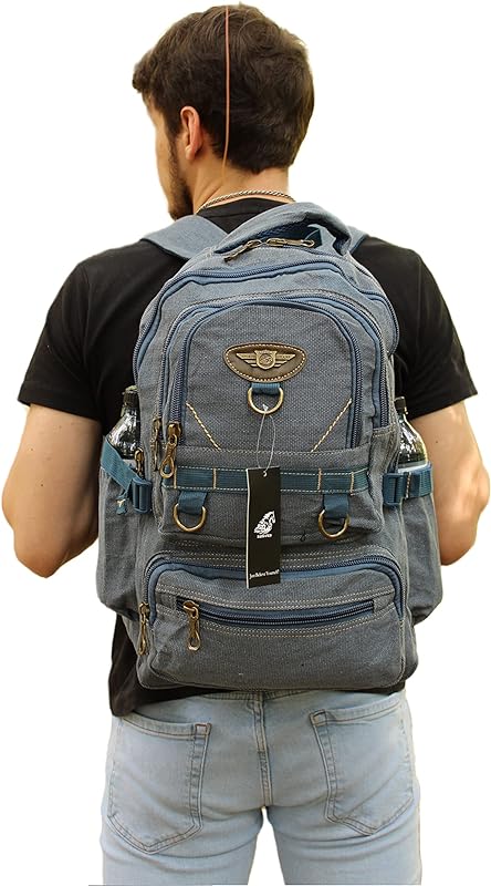 Mochila Escolar Resistente Notebook Lona Reforçada