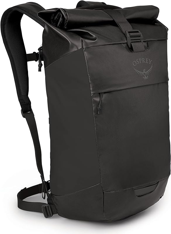 Mochila para laptop Osprey Transporter Roll Top, preta Mochila para laptop Osprey Transporter Roll Top, preta