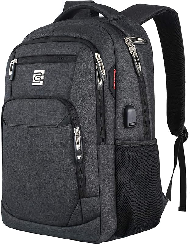 Mochila para laptop, 15.6 Inch Black, 15.6 Inch