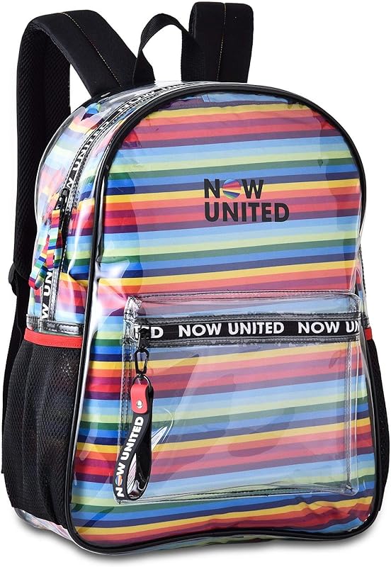 Mochila Now United Original Transparente Laptop Resistente