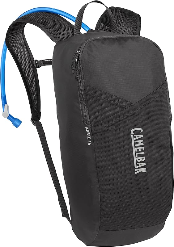 Mochila de hidratação Arete 14, 1, 45 ml, preto/reflexivo, Modelo: 2530003000