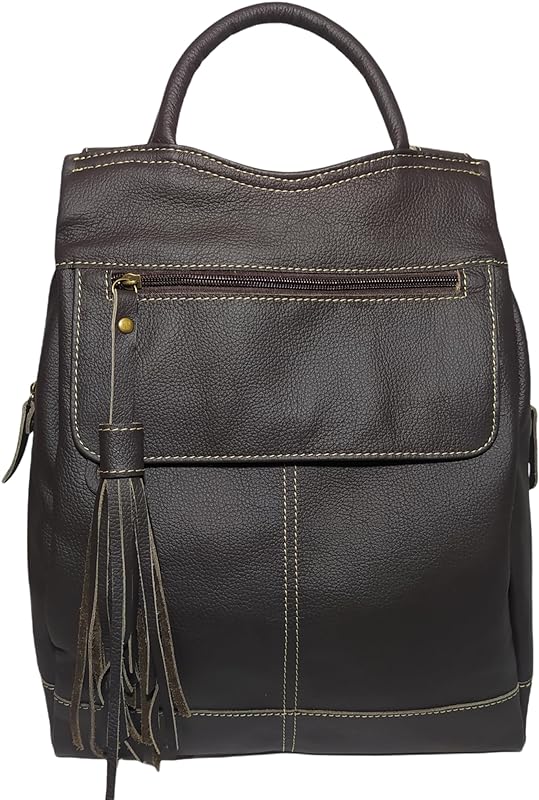 Mochila Feminina De Couro Legítimo