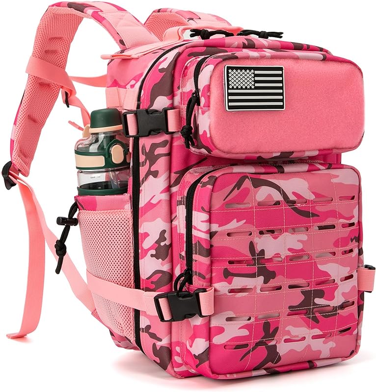 Mochilas Táticas Militares para Homens Molle Daypack 25L/35L/45L Grande Bolsa de Sobrevivência 3 Dias Caminhada Mochila com Porta-Garrafa