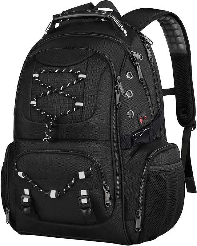 Mochila Masculina Executiva Antifurto Impermeável Multifuncionais refor ada em poliester para viagem escola trabalho de negócios faculdade cabe Notebook até 15,6 polegadas