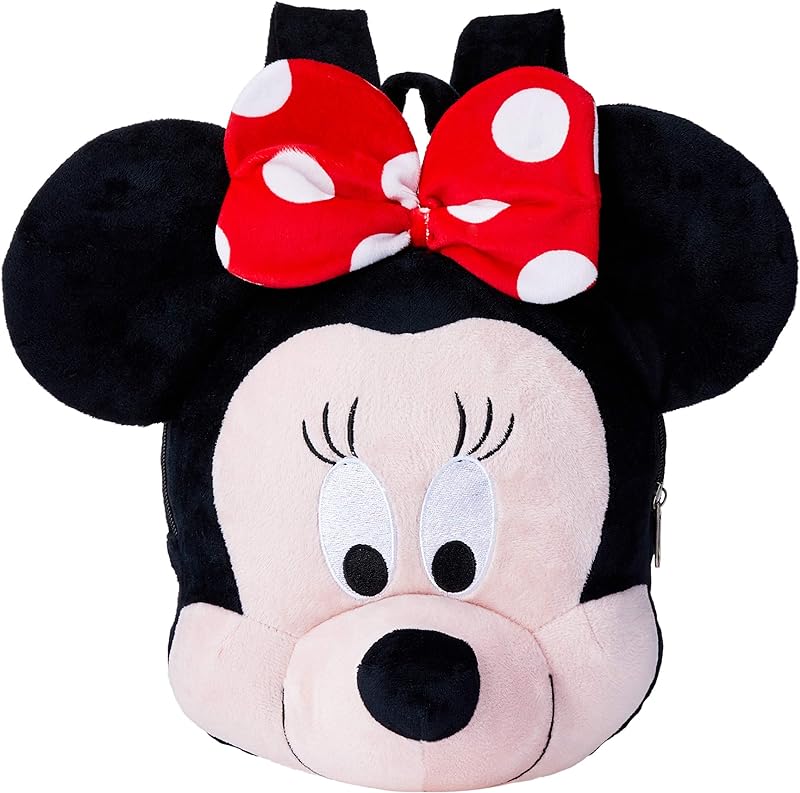 Mochila Infantil Rosto Minnie 3D, Disney, Multicor
