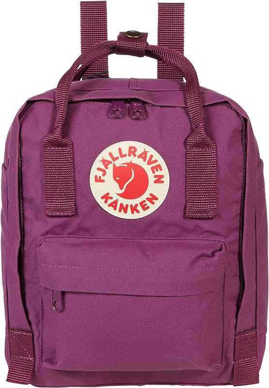 Mini roxo real tamanho único Fjällräven Kånken Mini roxo real tamanho único Fjällräven Kånken