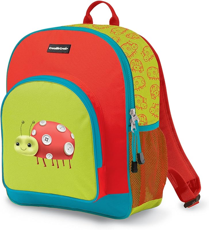 Mochila/Joaninha, Crocodile Creek, Vermelho e Verde, Pequeno Mochila/Joaninha, Crocodile Creek, Vermelho e Verde, Pequeno