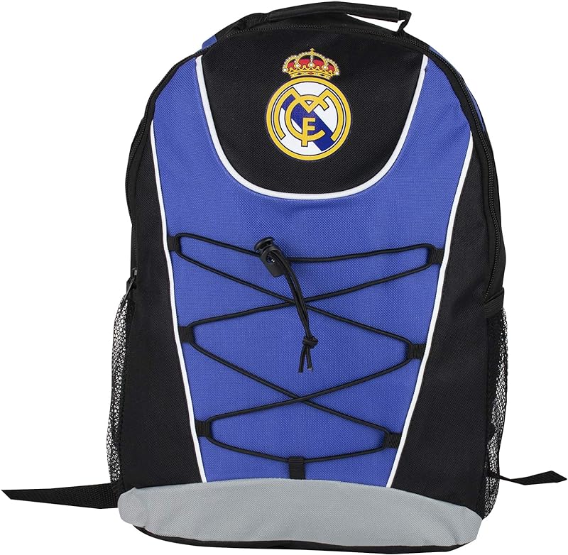 MACCABI ART Mochila de Costas, Futebol e Magia, Real Madrid, 44 cm, Com Elástico, Multicor, G, 7142 MACCABI ART Mochila de Costas, Futebol e Magia, Real Madrid, 44 cm, Com Elástico, Multicor, G, 7142