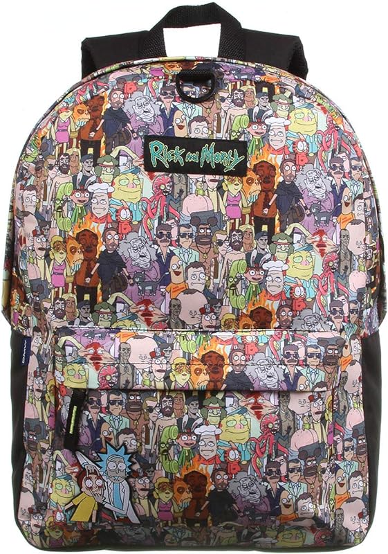 Mochila G Rick & Morty Sound, Dermiwil, 37523, Multicolorido