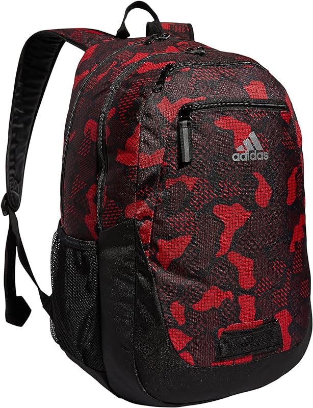 Mochila Foundation 6, Nomad Digi Camo vívido Vermelho-Preto/Prata Metálico, One Size, Mochila Foundation 6
