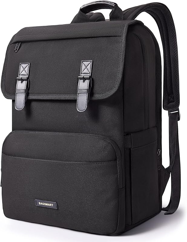 Mochila escolar, mochila para laptop Bagsmart para homens e mulheres, mochila de viagem serve para computador de 17,3 polegadas mochila de trabalho para faculdade, Preto, Mochilas de Viagem Mochila escolar, mochila para laptop Bagsmart para homens e mulheres, mochila de viagem serve para computador de 17,3 polegadas mochila de trabalho para faculdade, Preto, Mochilas de Viagem