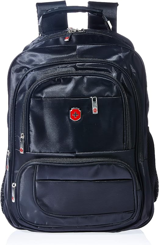 Mochila Para Notebook Executiva Gd 3 Bolsos, Yins, YS28047, Preta