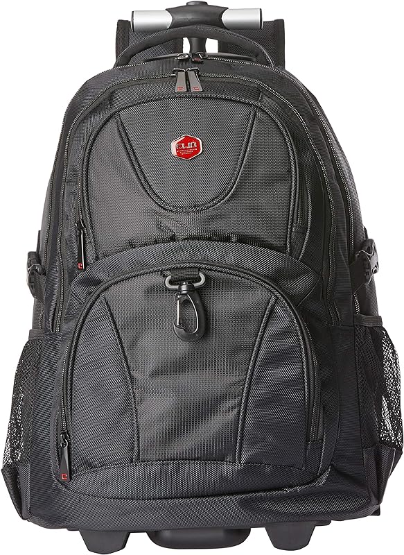 Mochila Executiva Carrinho cliostyle, ML1307, Preta, adulto-unissex