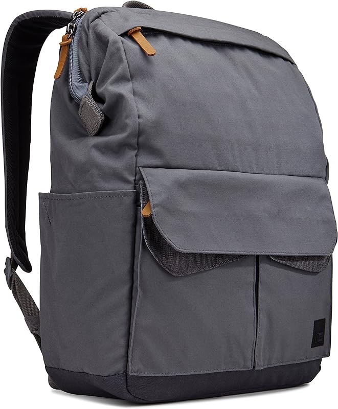 Mochila Case Logic Lodo Médio Mochila para Notebook até 14″ – Grafite